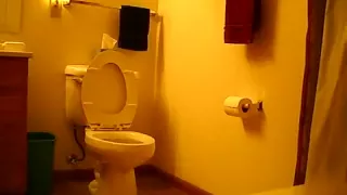 Potty time becums playtime