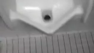 Piss and Cum in Public Urinal