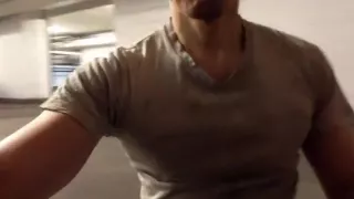 Getting real dirty during piss date in car park