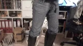 Amatør, Støvler, Fetish, Gay, Jeans, Ride