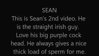Straight Irish young man with a thick cock returns