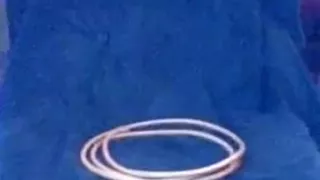 Long white tear-drop end cord into bladder