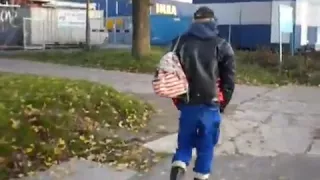 nlboots - rubber boots, leather jacket, working trousers