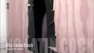 Großer lateinischer Schwanz an meinem Gloryhole