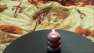 Russian Cums on a candle