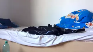 Wetsuit wank After chastity with swimsuit