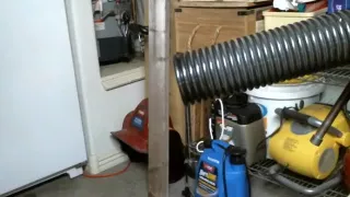 Cock sucked off by shop vac