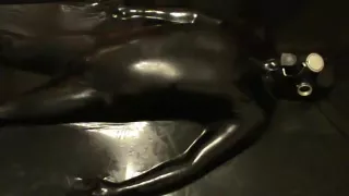 Tickled slave in the vacrac