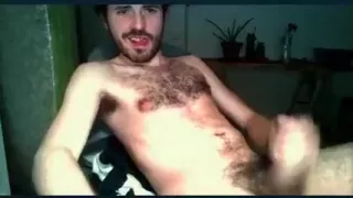 Jerking off and loving his socks