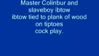 colinbur and ibtow bondage and cum