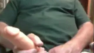 Pissing through Realistic Ejaculating Cock Dildo