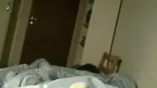 Masturbating on the bed