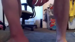 Doppelpenetration bei mir selbst mit zwei Dildos