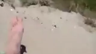 Caught Jerking at the Beach