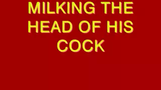 Milking The Head Of His Cock