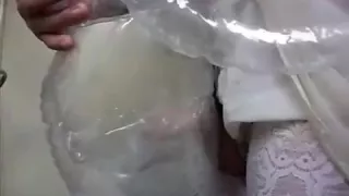 see thru blow up doll