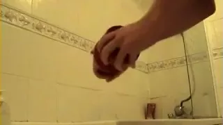 Stretching session with my giant butt plug