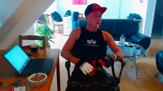 New Gloves Smoke and Wank