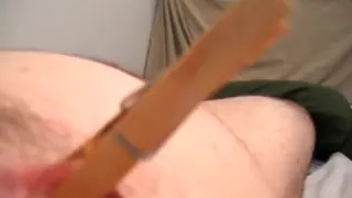 Schnelles Abwichsen mit Nahaufnahme.