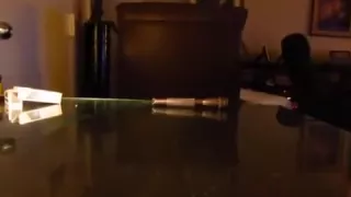 Prostate massage with my mag lite flash light, piss