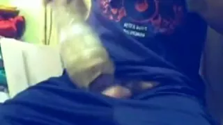 Taschenlampe nach dem Fitnesstraining