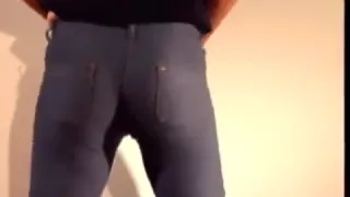 hard cock pissing in YOUR tight jeans legging