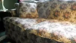 Dad on the sofa jerking in otc sox