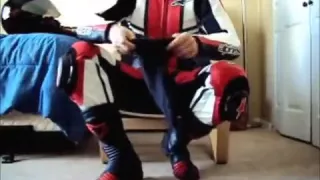 Fun in Race Leathers