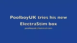 PoolboyUK and his new electro box
