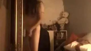 Anal plugged while wearing pantyhose