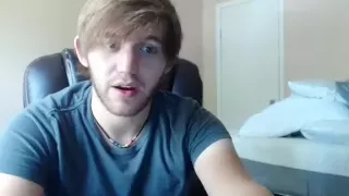 Seductive fag is having fun in the apartment and filming himself on camera