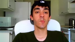 Hot fag is beating off at home and filming himself on camera