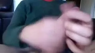 Dishy Poof vergnügt sich im Gästezimmer und hält sich vor der Kamera fest