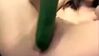 Appealing and skinny nerdy hotty going absolutely crazy