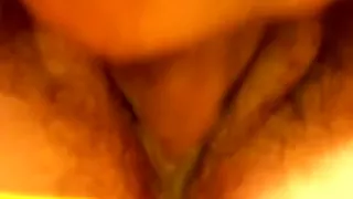 Big and loose unshaved snatch of my wife got pounded hard