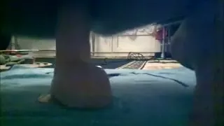 Bodacious anonymous whore plays in smutty games with rubber pecker