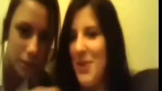 Careless dark brown hair livecam slut from UK flashed her milk cans