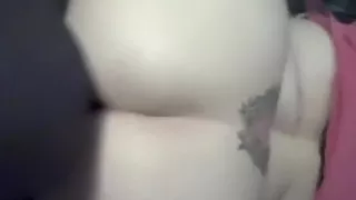 Darksome skinned man with big dick bonks my love tunnel doggy style