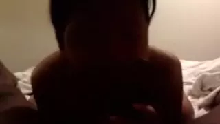 Dark-haired bimbo gives me the hottest oral-job stimulation of my life