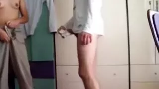 Friend screwed his hot skinny wife from the back in the morning