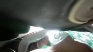 Friend of mine chased a hot sweetheart in skirt and filmed her love tunnel on hidden camera