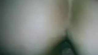 Hammering my hot girlfriend in doggy style on POV tape