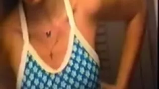 Hidden camera in dressing room captures hot love bubbles of hot sweetheart