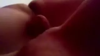 Concupiscent fellow copulates my wet impure cleft in a doggy position during the time that making an amateur sextape