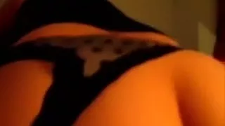 Hot Arab wife in the bedroom flashing big bumpers and a-hole