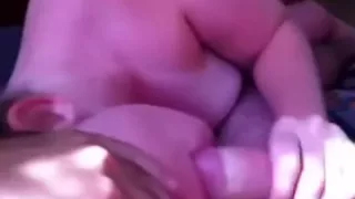 Hungry wife blowing ramrod and finally getting a indecent ball cream flow