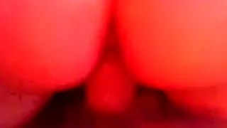 I shagged juicy fur pie of my BBC wife from behind - closeup