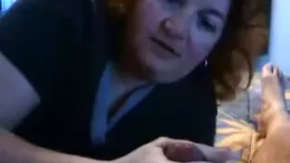 Slutty aged woman gives me one hell of a oral-stimulation joy