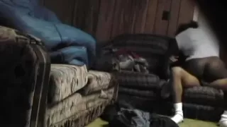 mexican friend masculinely copulates his curvy ebon girlfriend  after work