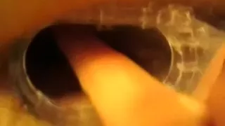 My stylish wife receives her unshaved muff drilled tough